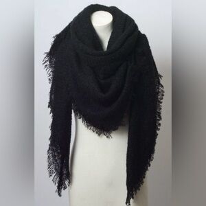 Steve Madden Women's Oversized Knit Blanket Scarf